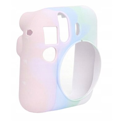 Futerał Etui Pokrowiec Case Do Fujifilm Fuji Instax Mini 12 / Silikonowy / Pastelowe Kolory