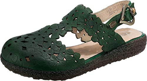 LAURA VITA GOCNO 226, sandały damskie, zielone, 42 EU, zielony, 42 EU