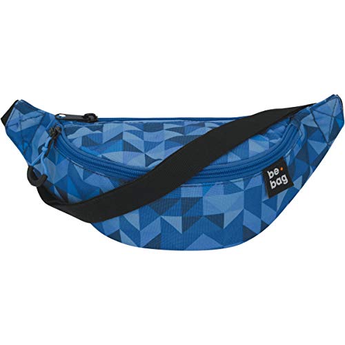 Herlitz Triangle blue Saszetka nerka ,Niebieski