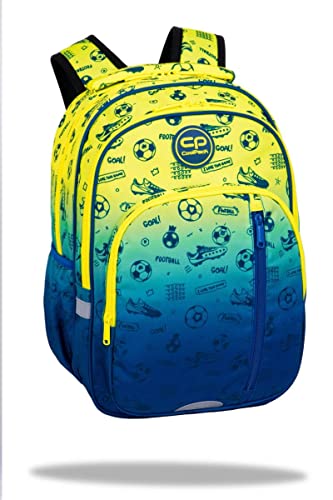 Coolpack Base Plecak szkolny Unisex - Dla dzieci i młodzieży, 2t piłka nożna, 44 x 29 x 16 cm, designerski