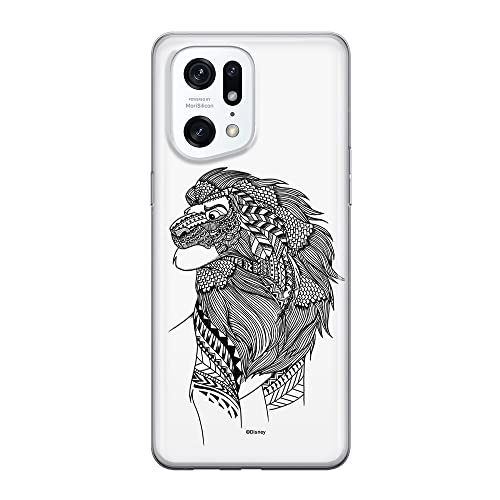 ERT GROUP etui na telefon Oppo FIND X5 PRO, case oryginalny i oficjalnie licencjonowany przez Disney, wzór Simba & Friends 006, optymalnie dopasowane, plecki z TPU