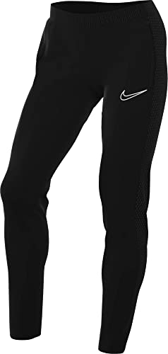 Nike Womens Knit Soccer Pants W Nk Df Acd23 Pant Kpz, Black/Black/White, DR1671-010, L