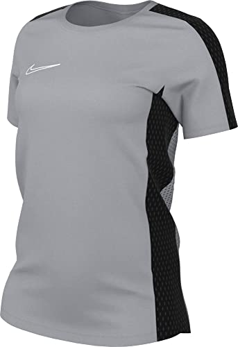 Nike Krótki rękaw Soccer Top W Nk Df Acd23 Top Ss, wilk szary/czarny/biały, DR1338-012, XL