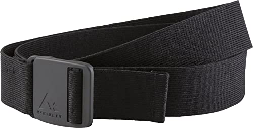 McKINLEY Unisex pasek zeb, czarny, jeden rozmiar