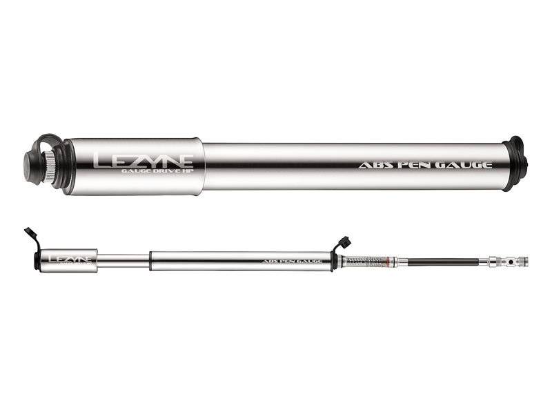 Lezyne Pompka Gauge Drive HP M ABS srebrny LZN-1-MP-GDHP-V1M06