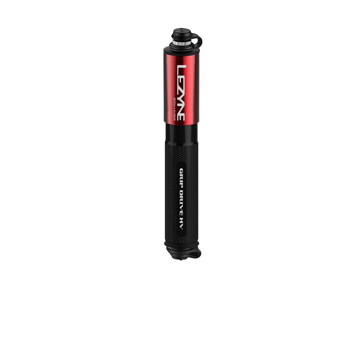 Lezyne Grip Drive HV Mini Pump S, red 2021 Mini pompki 452100041