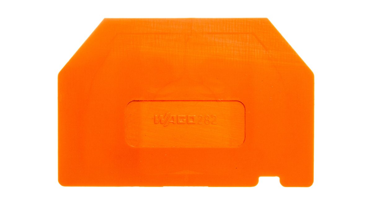 Wago Ścianka rozdzielająca pomarańczowa 282-322 /25szt./ 282-322