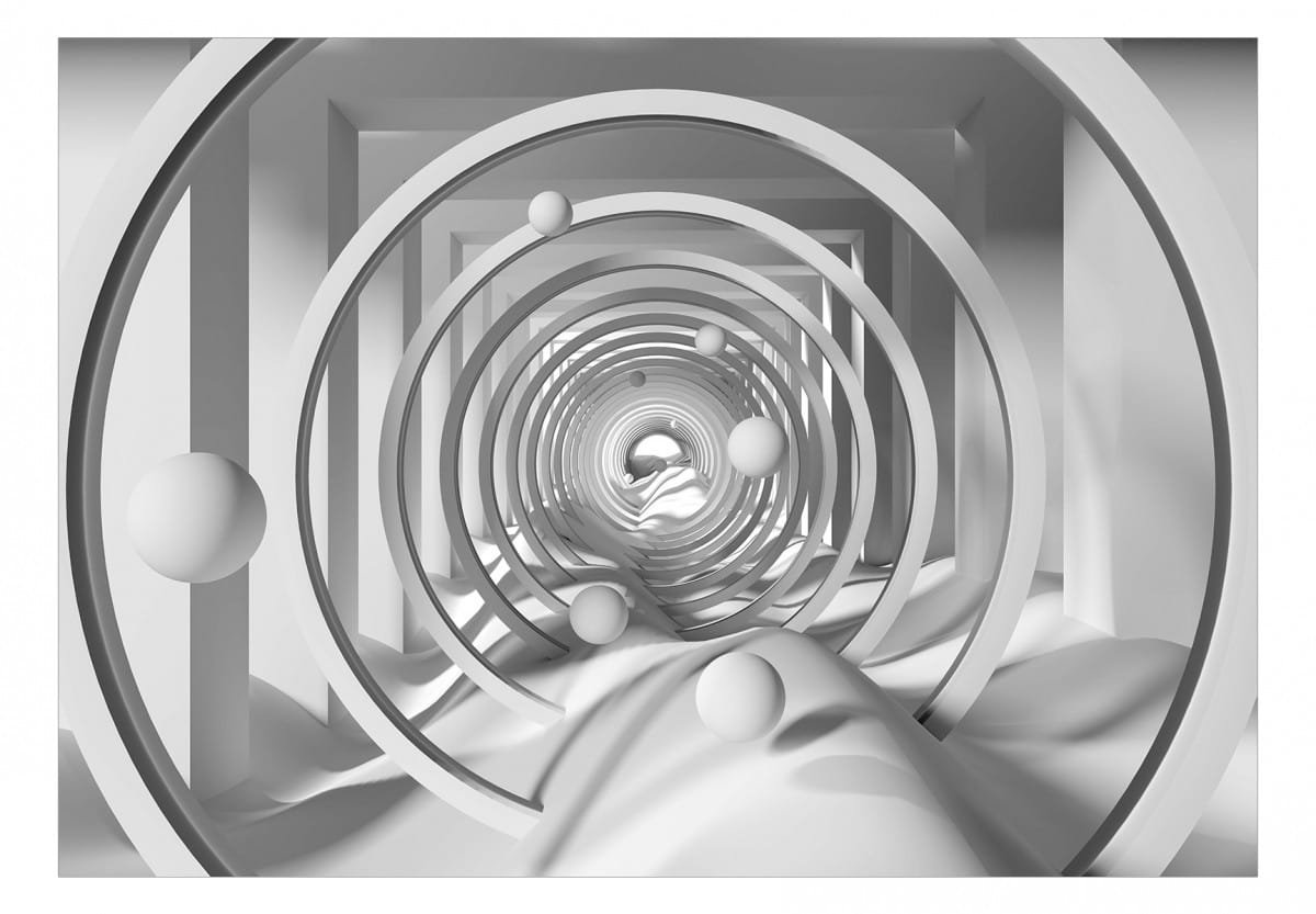 Fototapeta - Geometryczna głębia (rozmiar 100x70)