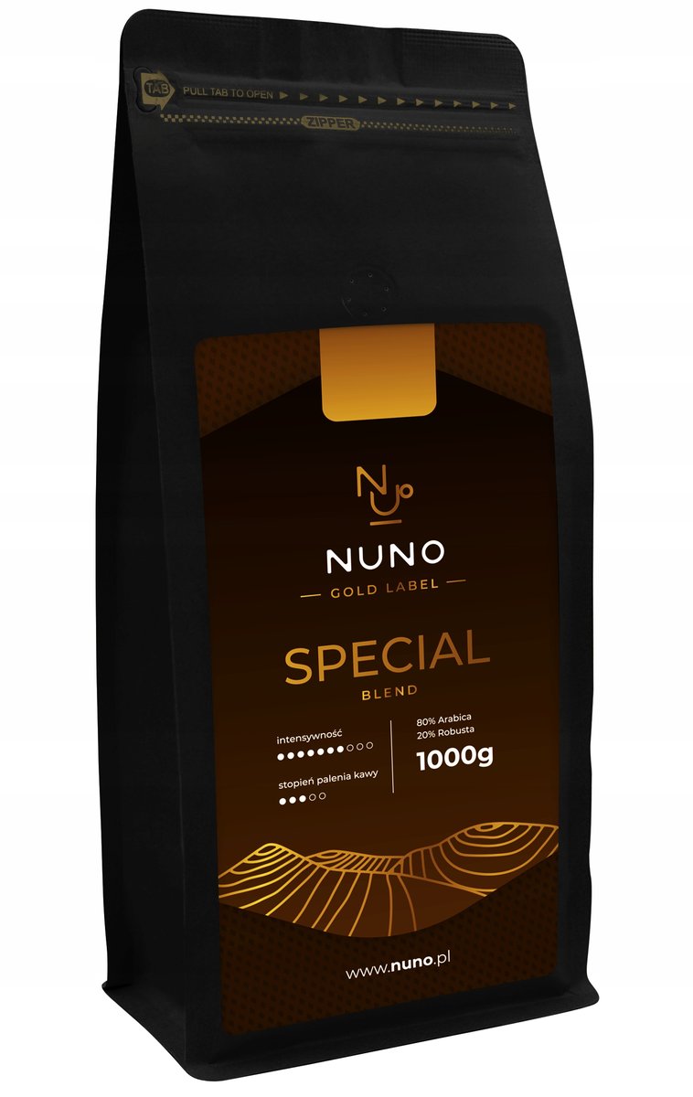 KAWA ZIARNISTA NUNO GOLD LABEL SPECIAL BLEND 1000G