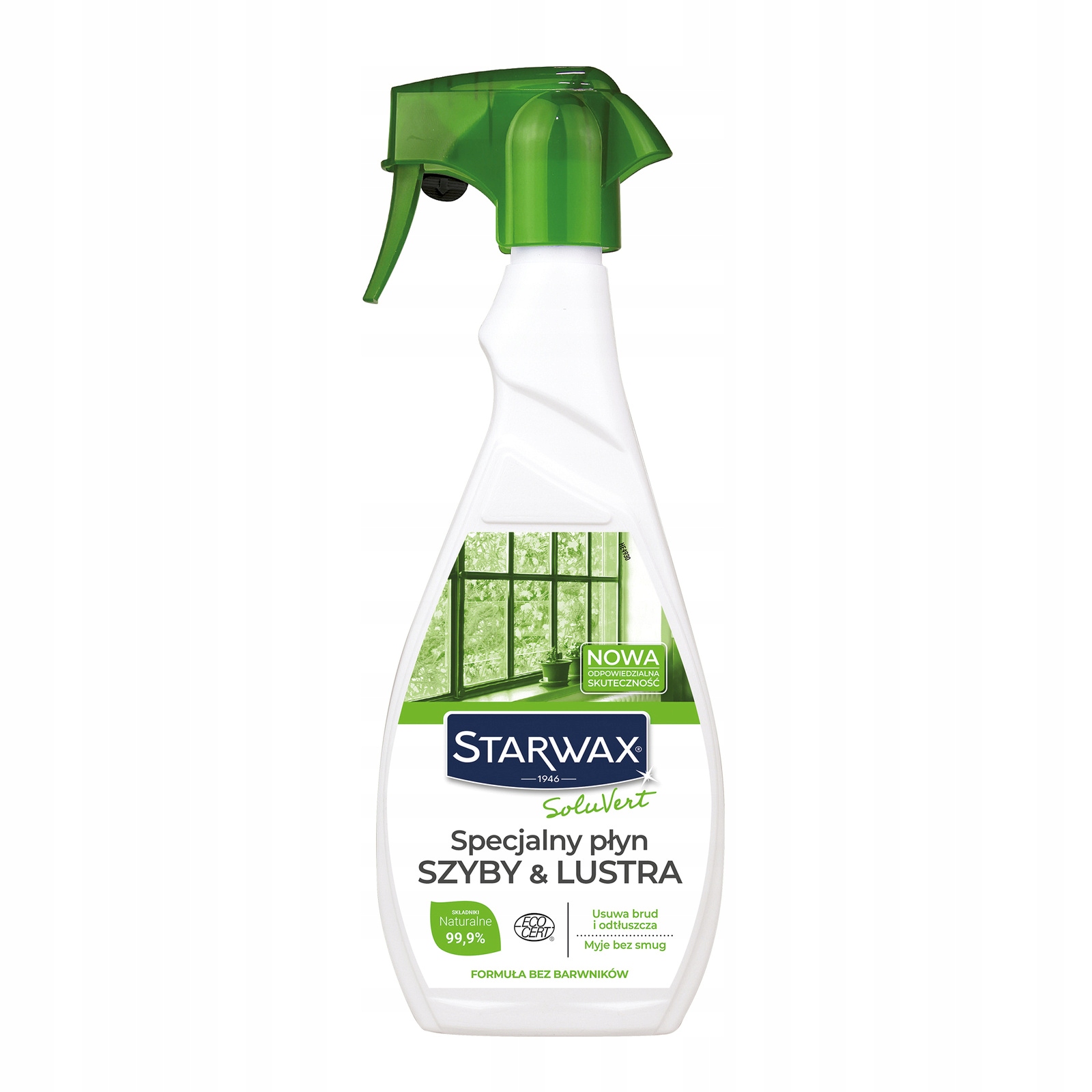 Środek do czyszczenia Soluvert szyby i lustra 0.5 l Starwax