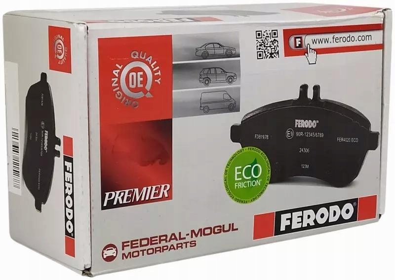 FERODO komplet klocków hamulcowych FDB4040