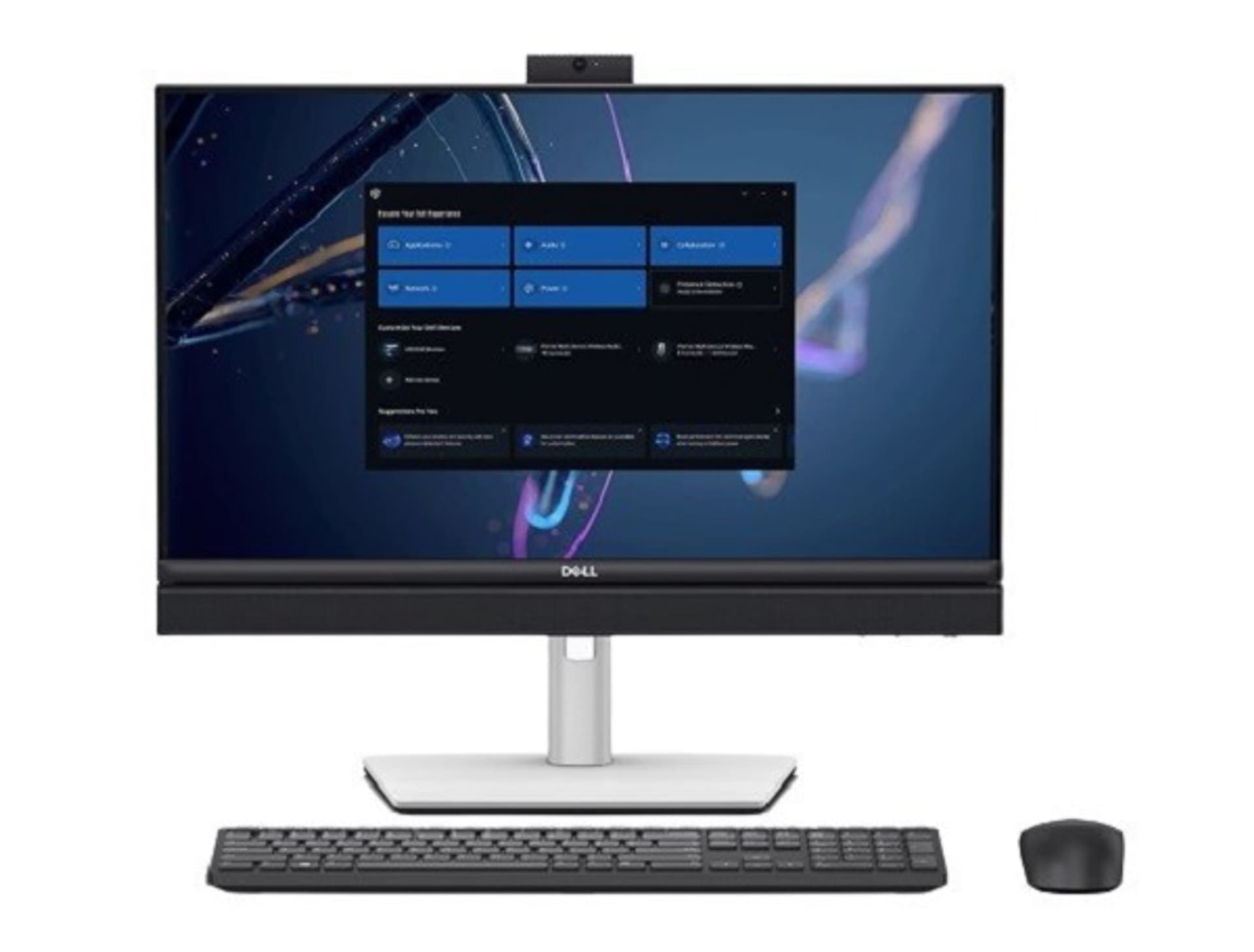 Zdjęcia - Komputer stacjonarny Dell Komputer All-in-One  Optiplex 24 (23.8"/I5-13500T/UHD770/8GB/SSD256GB/ 