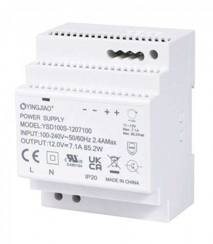 Zasilacz na szynę DIN 12V 7,1A 85W YINGJIAO YSD100S-1207100