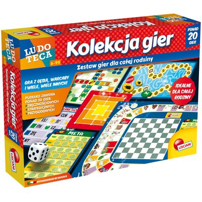 Lisciani Giochi Ludoteca Zestaw 20 gier Nowa
