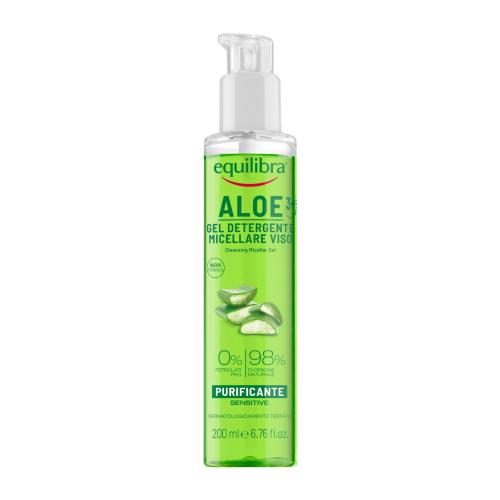 EQUILIBRA Aloesowy oczyszczający żel micelarny ALOE 3+, 200ml - >>> DARMOWA od 99zł<<<