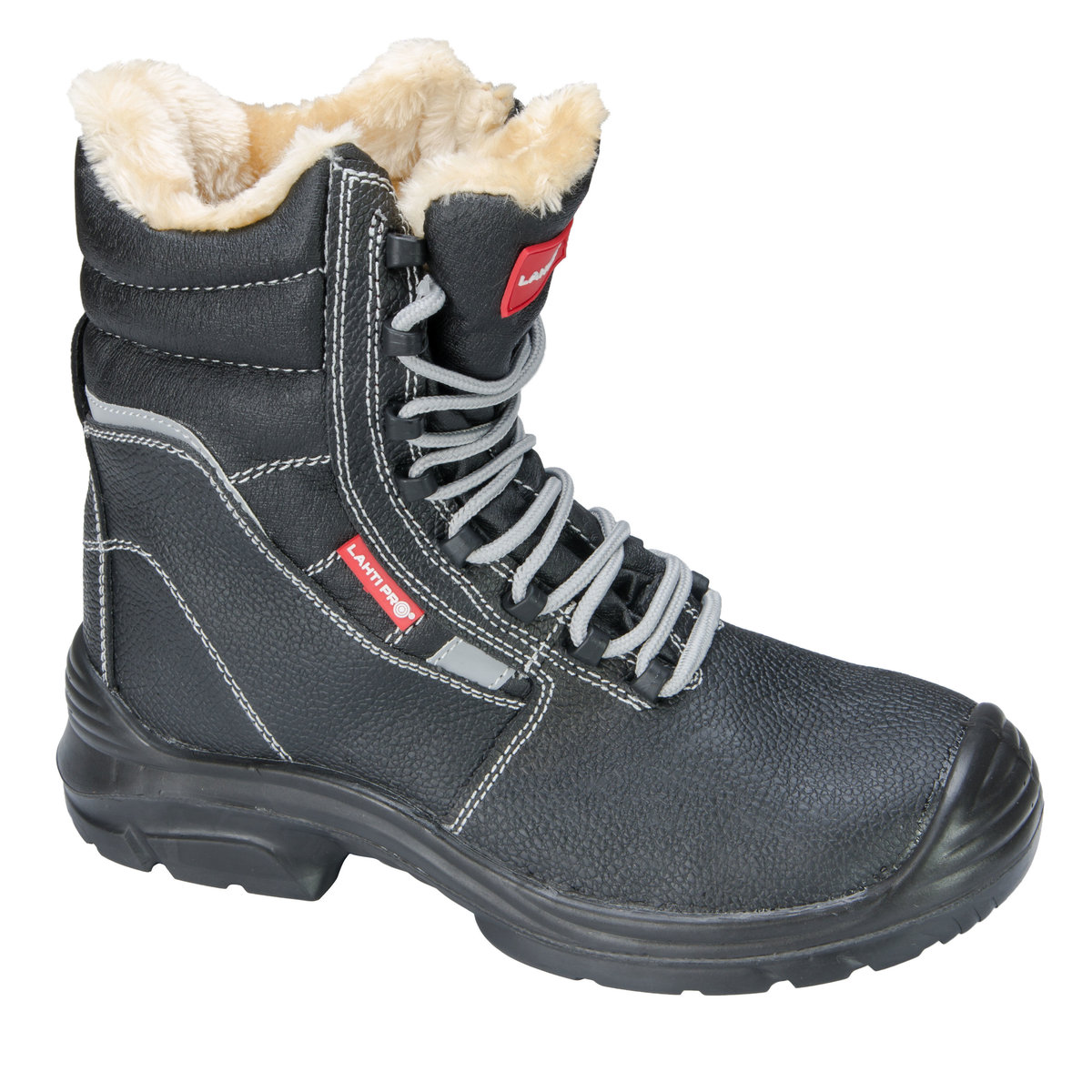 LAHTI PRO Buty robocze zimowe wysokie skóra S3 SRC rozmiar 47 L3030147 LPL3030147