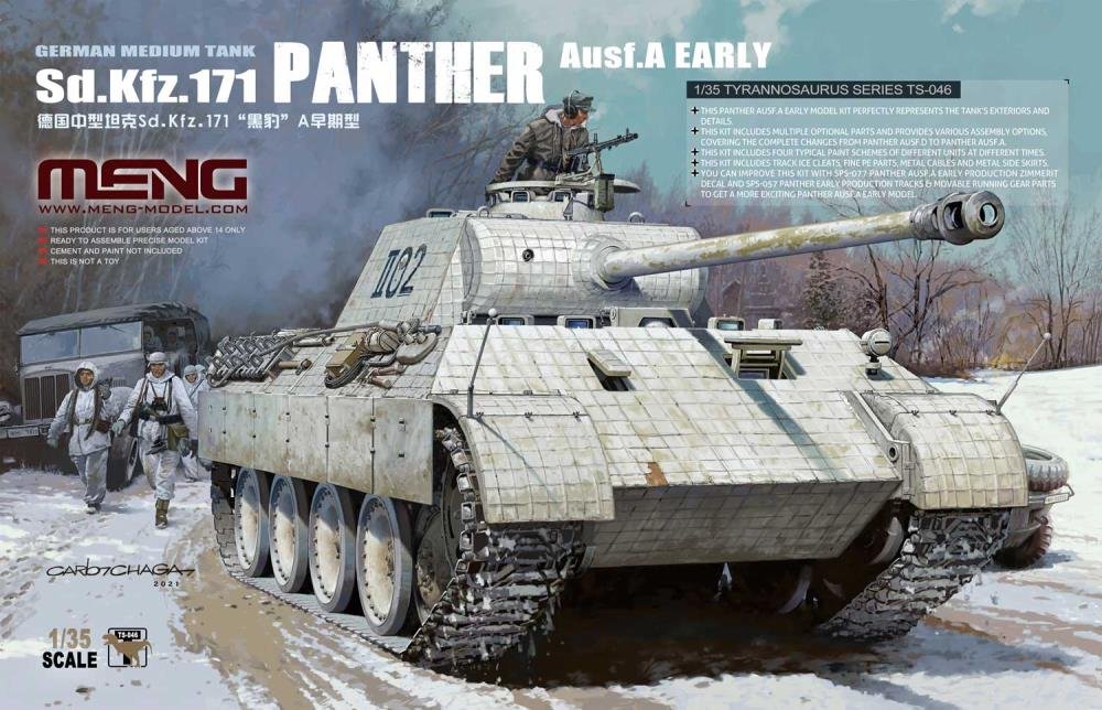 Sd.Kfz.171 Panther Ausf.A Early 1:35 Meng TS-046