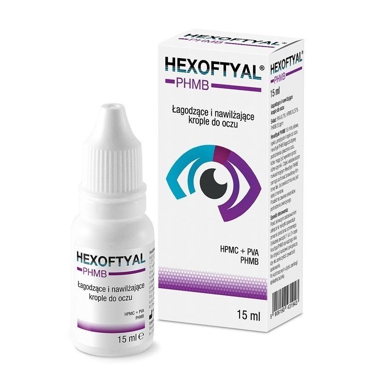 VERCO Hexoftyal PHMB krople do oczu 15 ml