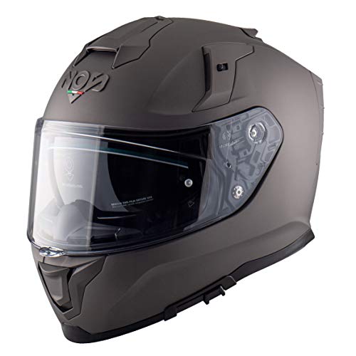 KASK MOTOCYKLOWY NOS NS-10 TITANIUM MATT