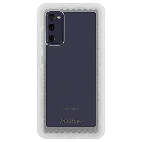 PELICAN - seria VOYAGER z kaburą - etui do Samsung Galaxy S20 FE 5G (edycja fanowska) wojskowa ochrona przed upadkiem - 6,5 - przezroczyste