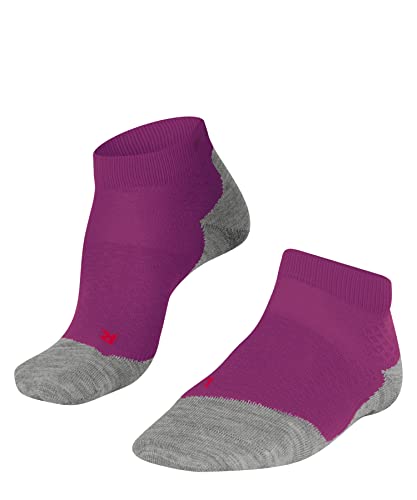 FALKE Kobiety Skarpety do biegania RU5 Race Short W SSO Oddychający I Szybkoschnący przeciw pęcherzom 1 Para, Fioletowy (Pink Dahlia 8692), 37-38