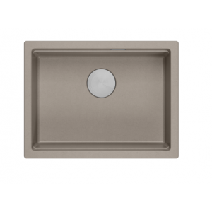 QUADRON HQJ6045U4_BS_I LOGAN 100 GraniteQ zlewozmywak wpuszczany soft taupe / stal szlachetna