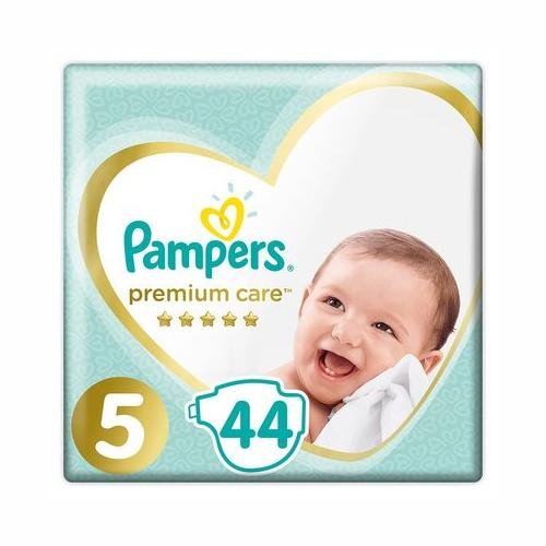 Pampers, Premium Care, Pieluszki jednorazowe, rzmiar 5, Junior, 44 szt.