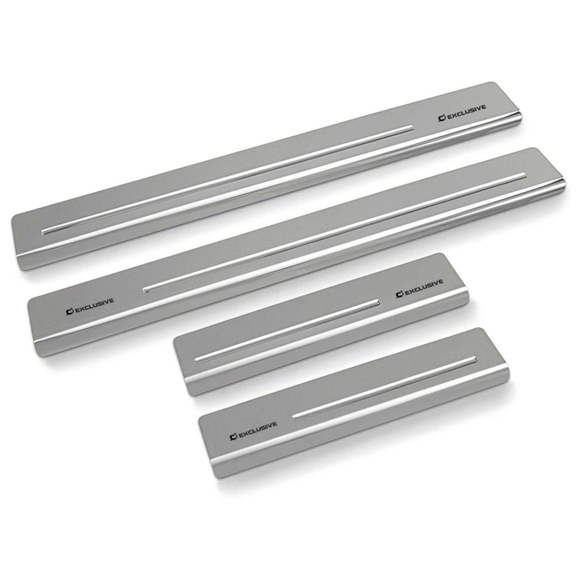 Nakładki progowe do Citroën C4 Grand Picasso Grand Picasso I 2007-2013 5-drzwiowy - One Line,Połysk