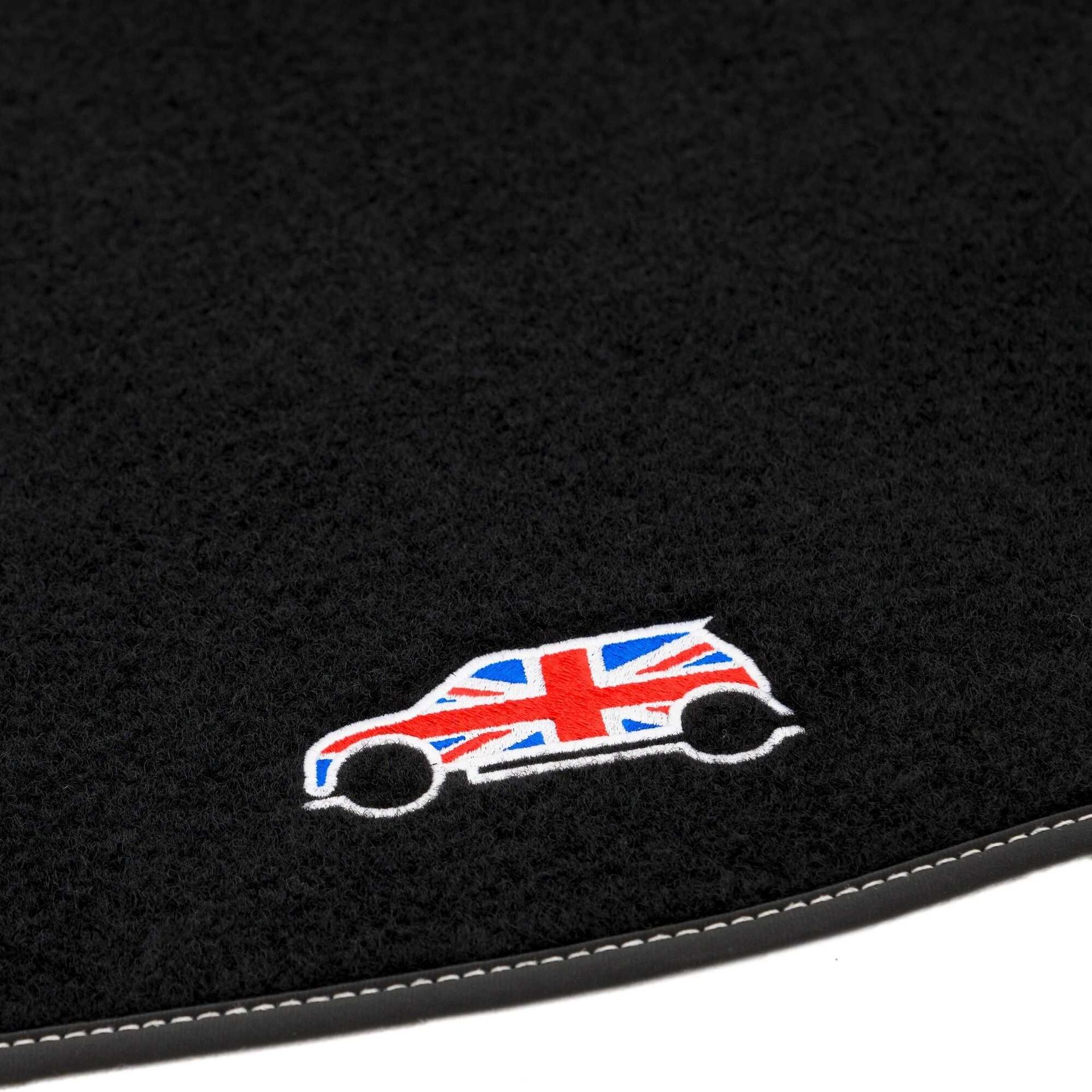 Dywaniki welurowe z logotypem do MINI COOPER S od 2014