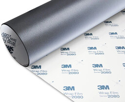 Folia Szary Mat Metallic 3M Seria 2080 - 152 cm - 30 cm