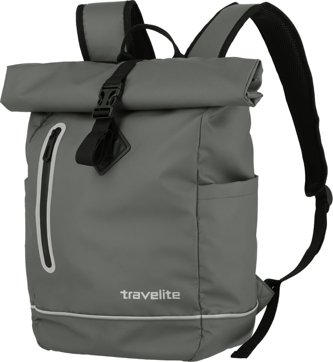 Plecak miejski Travelite Basics Rollup 19L Szary