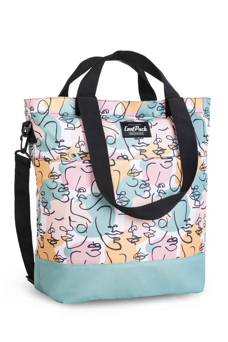 COOLPACK TORBA DAMSKA NA RAMIĘ DO SZKOŁY Soho Art Deco