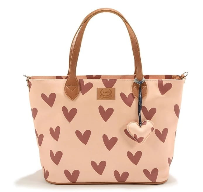 Torba Dla Mamy Feeria Heartbeat Pink M La Millou