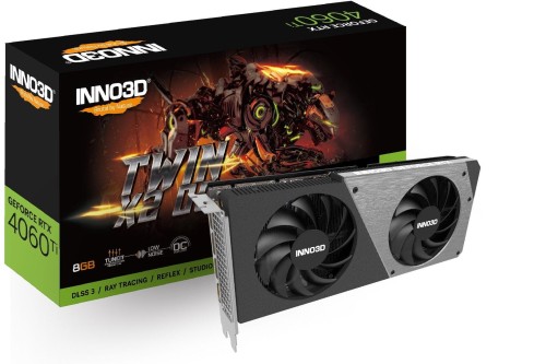 INNO3D GeForce RTX 4060 Ti Twin X2 OC 8GB N406T2-08D6X-171153N