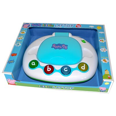 ﻿Interaktywny LITTLE LAPTOP ŚWINKA PEPPA Edukacyjny KOMPUTER KOMPUTEREK
