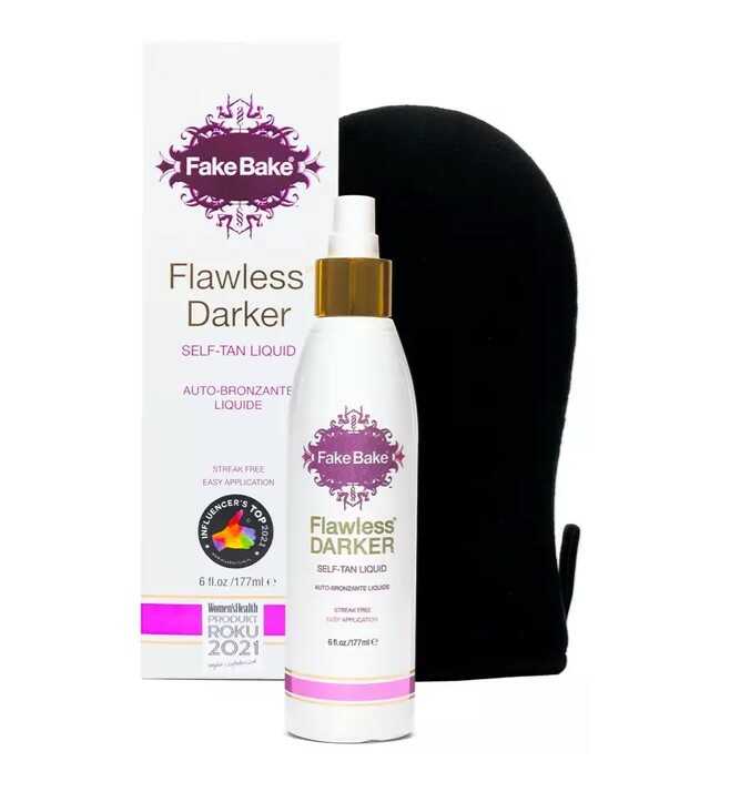 Fake Bake Flawless Darker pianka samoopalająca 177ml + Rękawica Dual Mitt