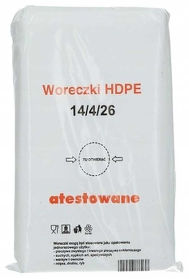Artek Torebki HDPE 14/4/26, 700 sztuk