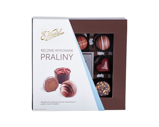 E.Wedel, zestaw pralin z okienkiem, 110 g