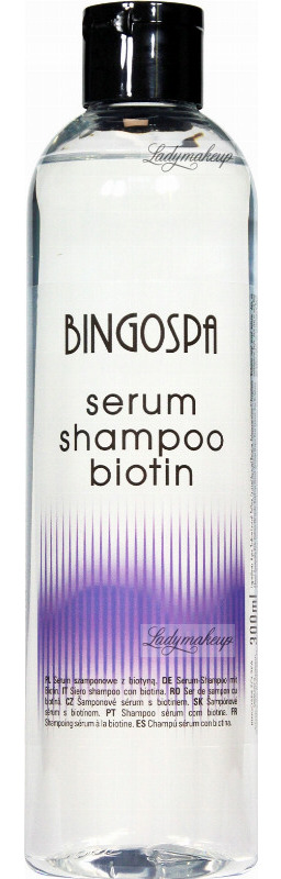 BINGOSPA - Serum Shampoo Biotin - Serum szamponowe do włosów z biotyną - 300 ml