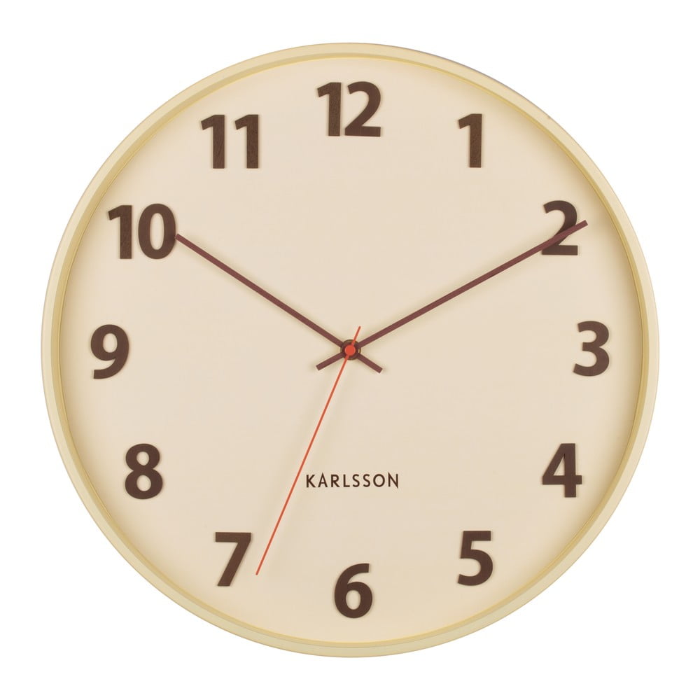 Zegar ścienny ø 40 cm Summertime – Karlsson