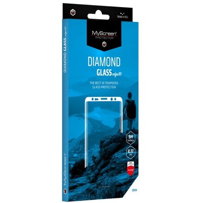 Szkło hartowane MYSCREEN Diamond Glass Edge 3D Black do Google Pixel 7 Pro