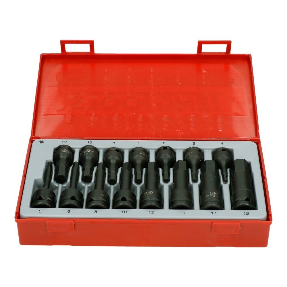 TENG TOOLS TENG TOOLS ZESTAW 15 NASADEK MASZYNOWYCH 151410107(luna-151410107) 151410107