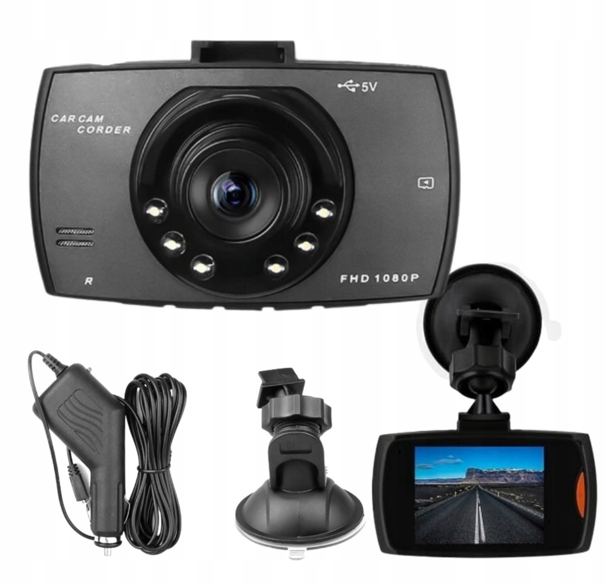 Kamera Samochodowa Wideorejestrator Ugo Ranger MC1