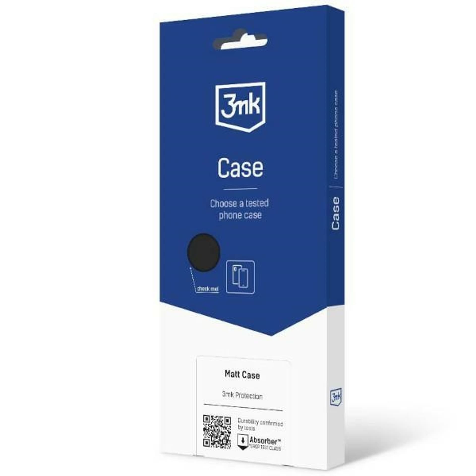 3MK Matt Case Poco F5 czarny/black