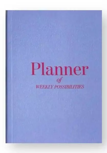 Planer tygodniowy niebieski - PRINTWORKS