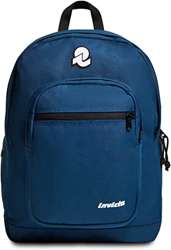 invicta Plecak Jelek Plain JELEK PLAIN Unisex - Dla dzieci i młodzieży, Niebieski (niebieski), Taglia unica, Amerykański