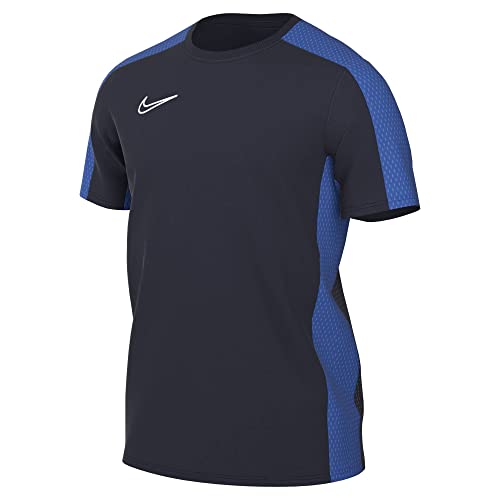 Nike Krótki rękaw Soccer Top M Nk Df Acd23 Top Ss, Obsidian/Royal Blue/White, DR1336-451, XS