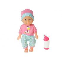Lalka 30cm Bobas z butelką Adar