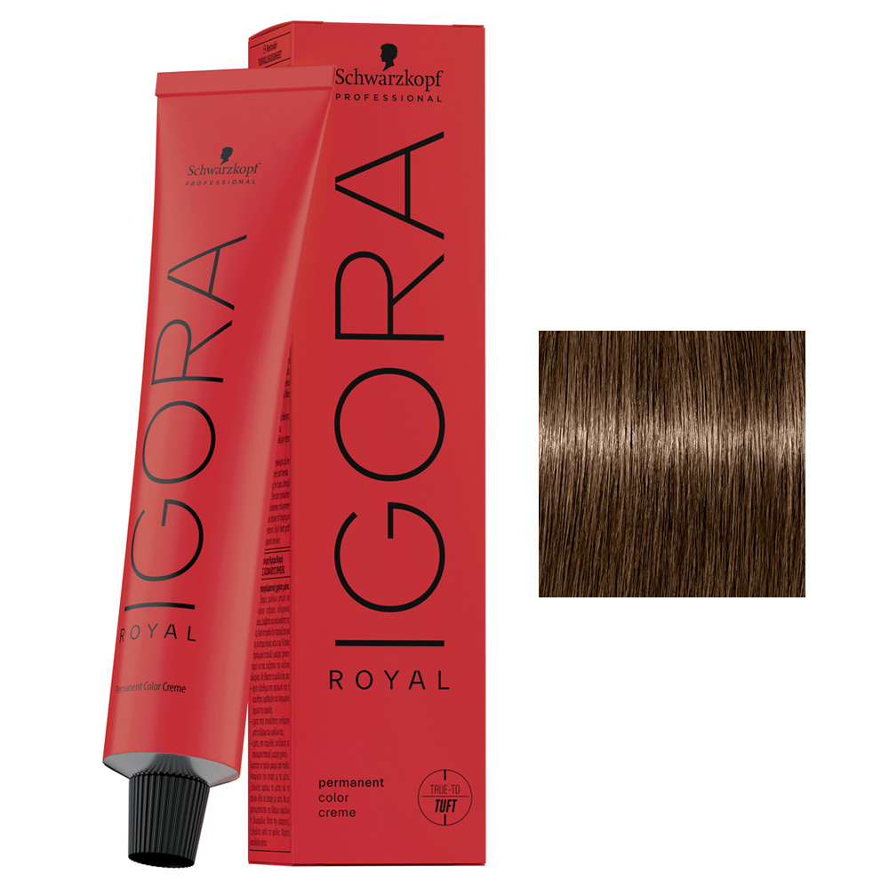 Schwarzkopf Igora Royal, profesjonalna farba do wosw, 6-6, 60ml