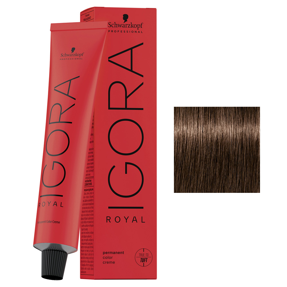 Schwarzkopf Igora Royal, profesjonalna farba do wosw, 5-6, 60ml